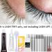 Lash & Brow Tint Kit - DIY Eyelash & Eyebrow Dye Set for 6 weeks of Voluminous Black Stained Mascara Look - Buy Online on SooperMarket.com