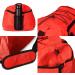 DALIX 24" The Dagger Basketball Duffle Bag Sports Shoe Ball Holder Duffel w Shoulder Strap and Water Bottle Holder Red-Black - Buy Online on SooperMarket.com
