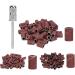 210 Pieces Sanding Bands Nail Drill Bits Sanding Rings Bands Nail Drill Shaft Files Nails Cuticle Polishing Bands Nail Art Sanding Bands Manicure Nail Sanders - Buy Online on SooperMarket.com