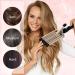 5 Barrel Hair Crimper Iron - 0.6 Inch Ceramic Tourmaline Curling Wand for Perfect Waves - Dual Voltage International Shipping - Buy Online on SooperMarket.com
