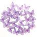 GEORLD 48 Purple Edible Wafer Paper Butterflies Cake Decorations Cupcake Topper - Buy Online on SooperMarket.com