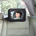Dreambaby Backseat Mirror - Extra Large Wide Angle View, Shatterproof & Safe for Toddlers | Model F291 - 20x29cm - Black - Buy Online on SooperMarket.com
