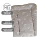 Babynness Waterproof Wipeable Changing Mat - High Quality Easy to Clean | Moon-Star Beige 50x70 cm - Expand Your Diaper Changing Area - Buy Online on SooperMarket.com