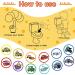 120 Pcs Transportation Style Toilet Targets for Boys | Flushable Pee Targets for Potty Training | Color Paper Tinkle Targets for Safe & Fun Learning - Buy Online on SooperMarket.com