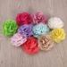 Frcolor 20pcs 3D Rose Flower Hair Clip Set - Chiffon Rose Clips for Women and Girls - Buy Online on SooperMarket.com