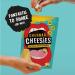 CHEESIES Cheddar Crunchy Cheese Keto Snack 100% Cheese Sugar Free Gluten Free No Carb High Protein Vegetarian | 2.1oz (Pack of 9) - Buy Online on SooperMarket.com