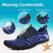 Unisex Fast-Drying Water Shoes for Men & Women - Beach Pool and Kayaking - Drainage Holes - Sizes 36-46 EU - Blue - Buy Online on SooperMarket.com