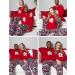 Ekouaer Christmas Family Pajamas Set - Red - Men, Women, Kids - Buy Online on SooperMarket.com