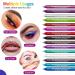 15 Color Waterproof Eyeliner Pencil Set with Sharpener - Glitter Eyeliner Kit for Long Lasting Eye Makeup - Perfect Gift for Women and Girls - Buy Online on SooperMarket.com