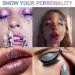 Silver Holographic Mermaid Sequins Body Glitter Gel - Waterproof for Face, Hair, and Nails | Perfect for Concerts, Parties, and Festivals - Buy Online on SooperMarket.com