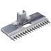 Hauptner 86833000 Standard/re-shearing top comb 17 teeth (horse) silver