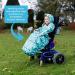 BundleBean Kids Wheelchair Poncho | Waterproof Rain Poncho for Ages 4-11 Years | Universal Fit with Peaked Hood | Seagulls Design - Buy Online on SooperMarket.com