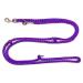 Dogeline Double leash Practice line for medium dogs up to 45 kg over 39 colors very stable (3.50 m malibu) 3.50 m blue-lilac