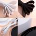 XKDOUS 1 Inch White Knit Elastic Band - 14 Yards | High Elasticity for Sewing Waistband & Pants - Buy Online on SooperMarket.com