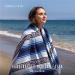 Craft & Kin Handcrafted Mexican Serape Blanket - 50x70 inches | Authentic Yoga, Falsa, Outdoor, Beach Blanket in Maya Blue - Buy Online on SooperMarket.com