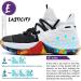 ASHION Men's Basketball Shoes - Lightweight Breathable Sneakers for Running & Walking | Anti-Slip Sports Shoes in Black/White - Size 12/11 - Buy Online on SooperMarket.com