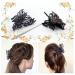 inSowni Korean Glitter Rhinestone Hair Clips Set - Moon Leaf Butterfly Barrettes for Thick Long Hair - 4 Pack - Buy Online on SooperMarket.com