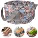 Healifty 21L Folding Water Basin | Multipurpose Travel Bucket for Camping, Hiking, Fishing | Gray Alpaca Pattern | Nylon Fabric | Foot Soaking Option - Buy Online on SooperMarket.com