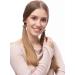 Braided Hair Scrunchies Pink with 2 Beautiful Colours for Everyday Use 5 Pieces Hair Scrunchies Set - Buy Online on SooperMarket.com
