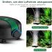AQQA Ultra Quiet Aquarium Air Pump | 8W Adjustable Oxygen Pump with Double Outlet for 1200L - International Shipping - Buy Online on SooperMarket.com