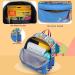 Willikiva Cartoon Bus Kindergarten Backpack with Leash | Waterproof Preschool Toddler Backpack for Boys and Girls (Car) - Buy Online on SooperMarket.com