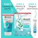 Garnier Pure Active 3in1 Clay Mask-Wash-Scrub 150ml With Clay Eucalyptus & Salicylic Acid Face Cleanser For Oily Skin Packaging May Vary (Pack of 2) 1.2 l (Pack of 2) 3in1 Clay Mask Scrub - Buy Online on SooperMarket.com