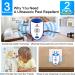 ELLASSAY Ultrasonic Pest Repeller - 2 Pack Indoor Electronic Plug-in Pest Control Repellent - Buy Online on SooperMarket.com