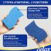 CELOX 12 Pack Non-Scratch Dual Sided Dish Sponges for Dishes - Long Lasting and Reusable Kitchen Cleaning Sponges - Buy Online on SooperMarket.com