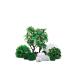 Biorb 55028 Decor Set 30L Winter - Aquaria decoration with realistic artificial aquatic plants roots and stones for beautiful aquari design - for fresh water and sea water winter 30 liters