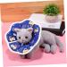 Sosoport Soft Cone for Cats Cat Donut Cat Cone Alternative Cat Cones After Surgery Waterproof Composite Cloth 26.00X26.00X0.70CM As Shown - Buy Online on SooperMarket.com