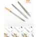 3pcs Leathercraft Switzerland Steel Sewing Stitching Needles & Awl Set - Buy Online on SooperMarket.com