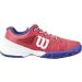 Wilson Girls Tennis Shoes - RUSH PRO JR QL Pink/White/Blue - Size 34 2/3 - All Surfaces - Ideal for All Player Types - WRS327900E025 - Buy Online on SooperMarket.com