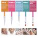 Cizoackle Nail Art Brushes - Double-Ended Dotting Tool Kit - Professional Liner Set with Shiny Handles - 5 Pcs - Buy Online on SooperMarket.com