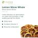 Mimea Lemon Slices Whole | 1kg | Quality Ingredients | Dried Fruit | Natural | No Additives | Cocktails | Garnishes | Baking | Food Grade - Buy Online on SooperMarket.com