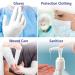 Meditrade Nitrile Examination Gloves - Medium Powder Free Hypoallergenic Heavy Duty Long Cuff Ambidextrous Disposable for Any Sector Bulk Buy (Large) (Violet) - Buy Online on SooperMarket.com