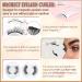 Buy WIWOSEO Reusable Magnetic Eyelashes - Dual Magnetic Lashes for a Natural Look | Glue-Free with Applicator | 2 Pairs B-15MM for Effortless Beauty - Buy Online on SooperMarket.com