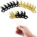 48 Pieces Masquerade Masks Cupcake Topper Glitter Mask Cake Topper Picks Dessert Cupcake Toppers for Masquerade Mardi Gras Party Baby Shower Birthday Party Decorations (Gold and Black) - Buy Online on SooperMarket.com