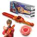 Infinity nado roundabout for children metal toys boys beyblade battle tops roundabout launcher toys boys spinning tops boys from 5 6 7 8 9 11 12 years standard pack - blazing was bear bear b