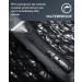 Kibiy Men's Body Hair Trimmer Kit - Electric Groin & Ball Shaver with USB Recharge Dock and Ceramic Blades - Buy Online on SooperMarket.com