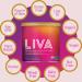 LIVA Certified Organic Raw Date Sugar | 100% Pure and Naturally Milled | ECOCERT Canada | Non-GMO Project Verified | Kosher | Single Ingredient | Ethically Sourced | Gluten Free | Plant-Based | 400g x 6 Canisters - Buy Online on SooperMarket.com