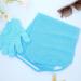 Buy Gjinxi Peeling Gloves & Back Scrubber - 2 Piece Washcloth Set for Exfoliation & Bathing Accessories (Blue) - International Shipping Available - Buy Online on SooperMarket.com