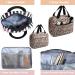 Leopard Makeup Bag for Women - Small Cosmetic Organizer Travel Toiletry Pouch - Buy Online on SooperMarket.com
