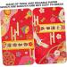 Didiseaon 24 Pcs Japanese Spring Festival Red Packet Asian Red Envelope Chinese Red Envelopes Lais See Packet See Envelopes Wedding Favors Bunny Gift Money Envelopes Rabbit Personality Paper As Shown 1x2pcs 16.8X9.8CMx2pcs - Buy Online on SooperMarket.com