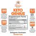 Keto Genius Ketogenic Energy & Focus Supplement - 15 Servings for Enhanced Performance - Buy Online on SooperMarket.com