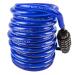 DocksLocks Anti-Theft Weatherproof Coiled Security Cable with Resettable Combination Lock for Kayaks, Bicycles, Paddleboards and More (5', 10', 15', 20' or 25') 10ft