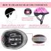 Asslen Kids Bike Helmet Set | Adjustable Toddler Helmet with Knee Elbow Pads | Sports Protective Gear for Boys Girls Ages 3-8 | Pink Star Design - Buy Online on SooperMarket.com