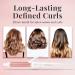 Lily England 25mm Ceramic Hair Curling Wand - Fast Heat-up Hair Tongs with Adjustable Temperature & Auto-Shut Off - Rose Gold Hair Curler - Buy Online on SooperMarket.com