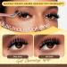 LASHVIEW Self Adhesive Lashes - 10-16mm Eyelash Extension Kit | No Glue Needed | DIY Press-on Clusters with Tweezers - Shop Internationally - Buy Online on SooperMarket.com