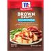 McCormick 30% Less Sodium Brown Gravy Mix, 0.87 oz (Pack of 12) 0.87 Ounce (Pack of 12)