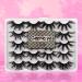 Geeneiya 6D Wispy 25mm Mink False Eyelashes Pack - 2 Styles Mixed | Dramatic Thick Volume Lightweight Fake Lashes - Buy Online on SooperMarket.com